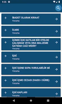 Fıkıh Ansiklopedisi android App screenshot 1